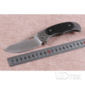 VUCR fast opening folding knife with carbon fiber handle UD405238 